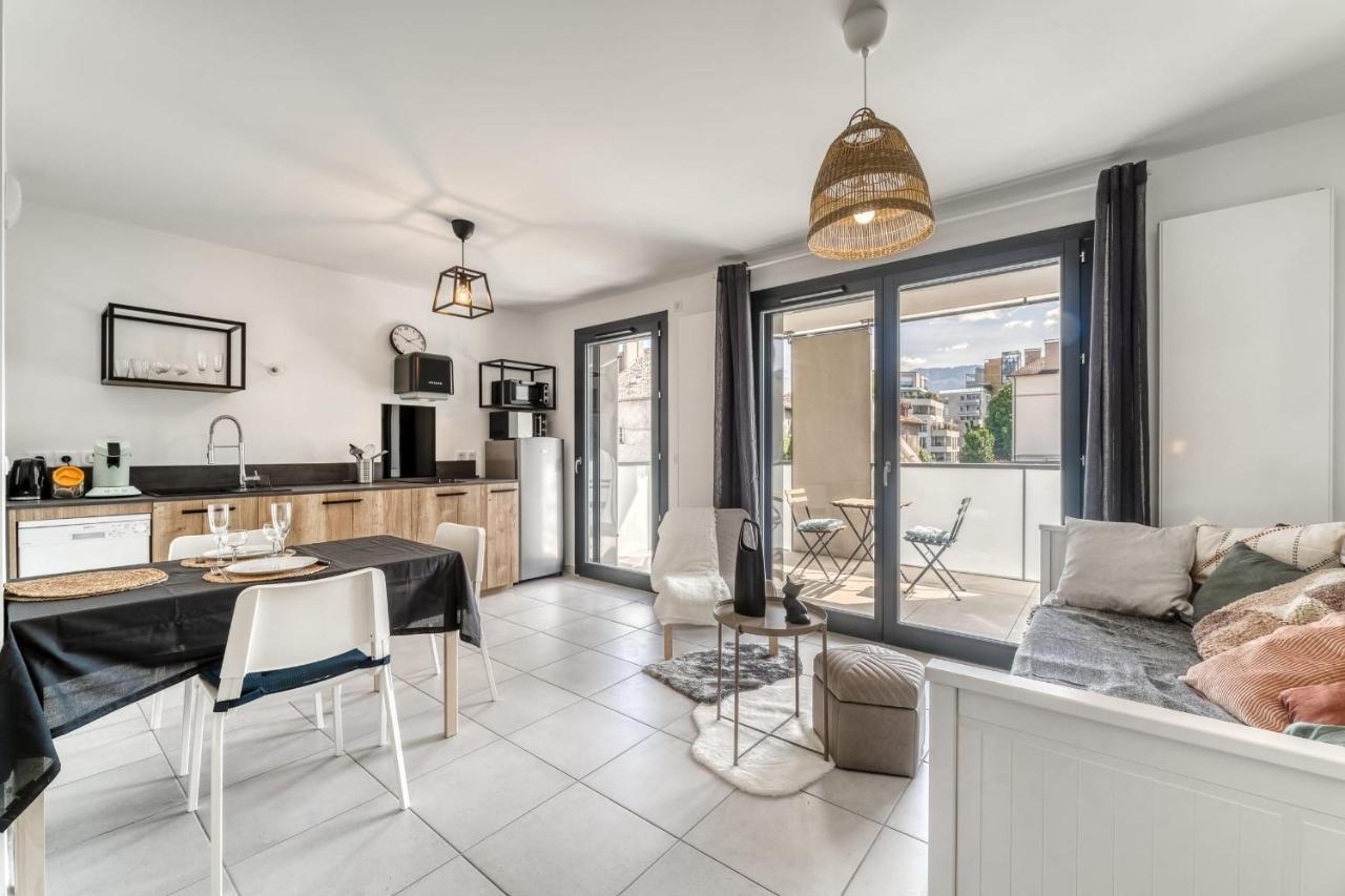 Emergence - Beautiful For 2 People Balcony And Garage Apartment Annecy